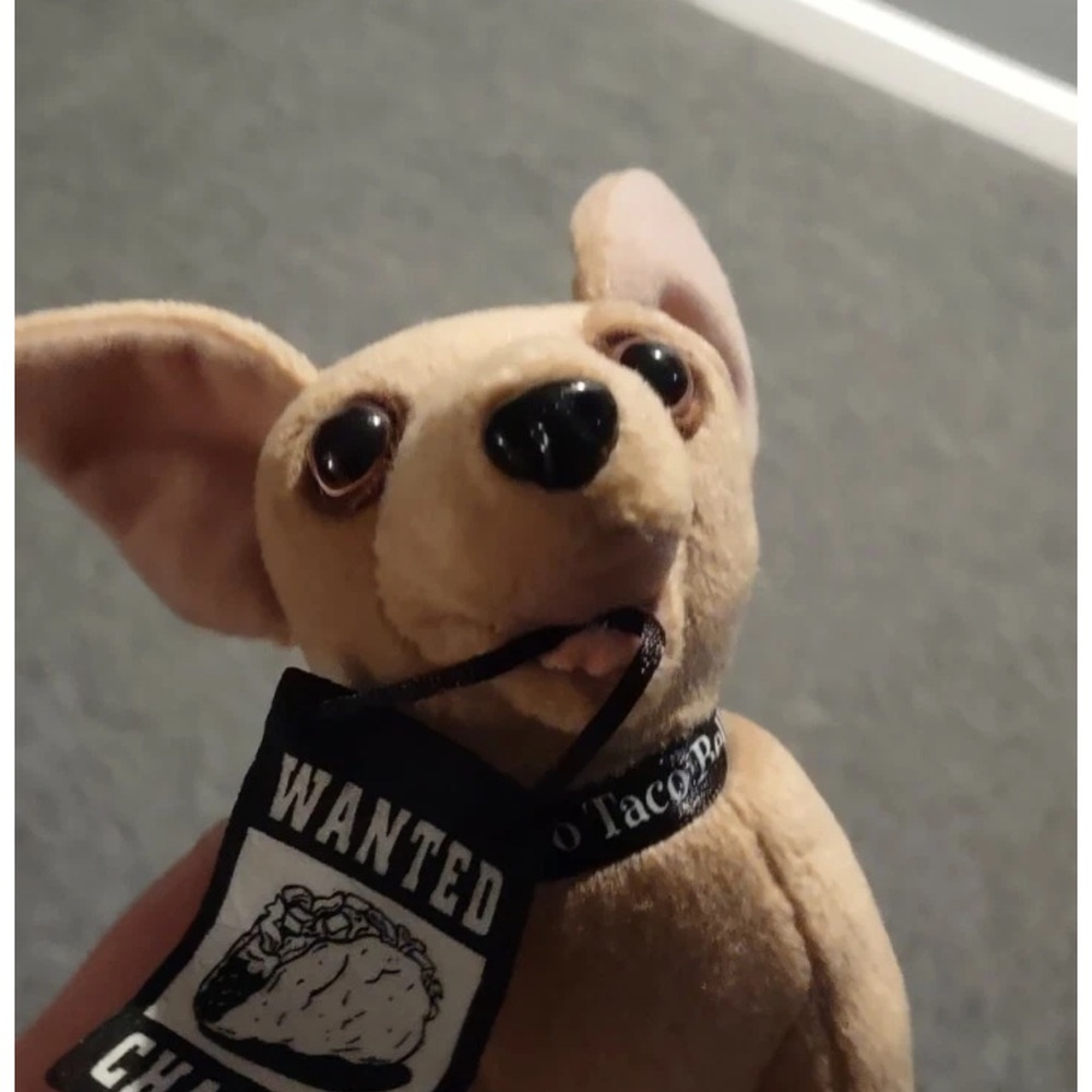 Plush Dog Toy - Tan